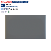 Système de contrôle domotique, plaque de couverture murale en plastique PC, panneau d'interrupteur vierge personnalisé, fourniture d'usine OEM