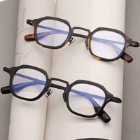 Monture de lunettes unisexe V03 rétro vintage en acétate de haute qualité pour hommes et femmes, pour verres optiques – Vente chaude, vente en gros directe usine