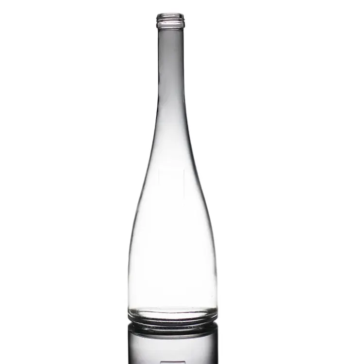 Wholesale Liquor Bottle Mini Wine Glass Bottle Sample Wine Tube 100ml Long Glass Tube Packaging Shot Bottles Glass Vial 100 Ml