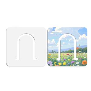 Sublimation Blank <b>Bookmarks</b> Custom PET <b>Bookmarks</b> for Double-Sided Printing DIY White Promotional <b>Bookmarks</b> 5 Styles for Reading - Product Image 4