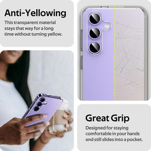 Custodia morbida in Silicone TPU cristallina per <span class=keywords><strong>Samsung</strong></span> S24 S23 FE Plus Ultra A05 A05s A15 A25 A35 A55 A04 A04s A14 A24 A34 <span class=keywords><strong>A54</strong></span> <span class=keywords><strong>Cover</strong></span> - Product Image 6