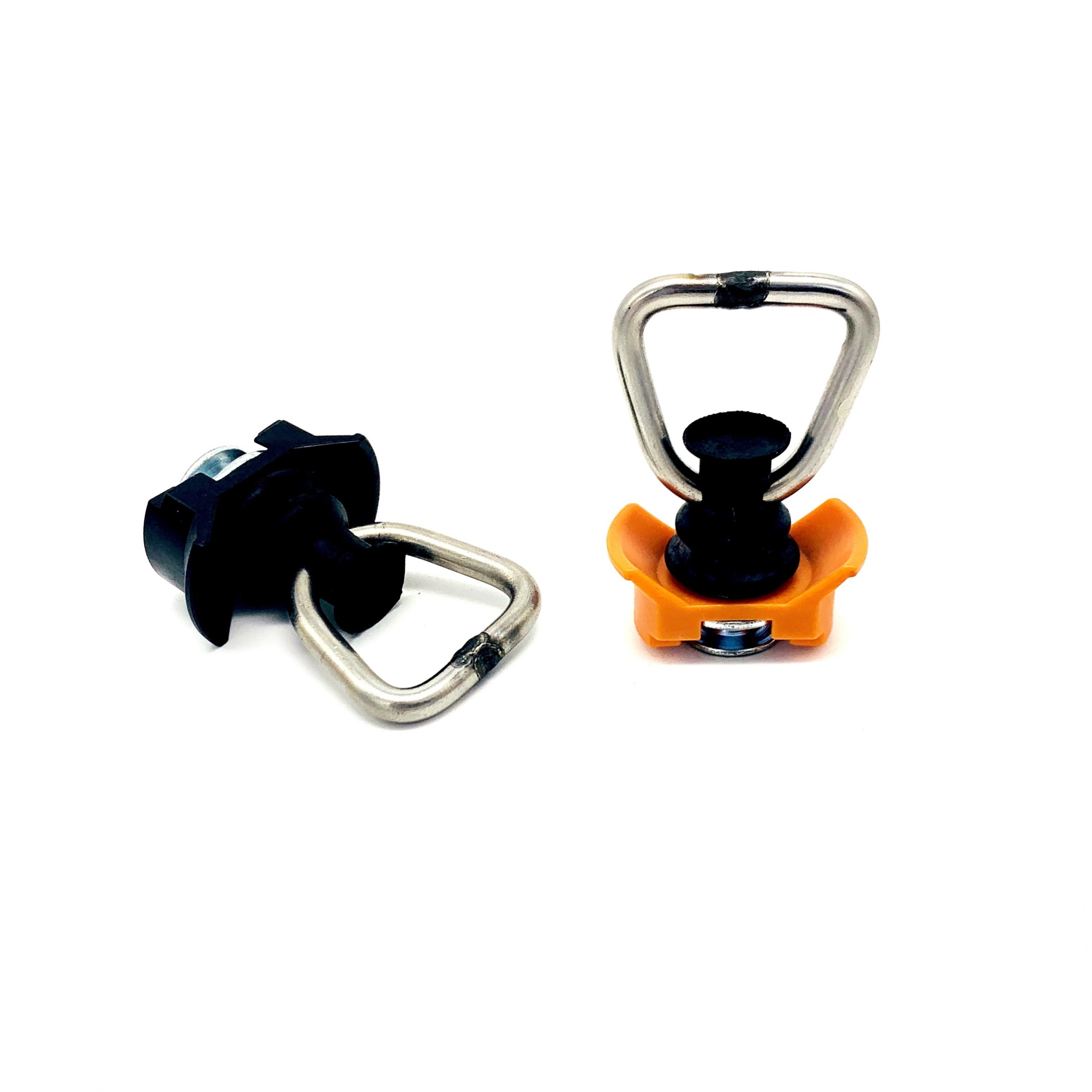 ES10803 D-образное кольцо из нержавеющей стали с резиновым основанием