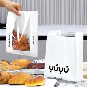 Bolsa de Papel para Pan Francés Clásico, Ecológica, Biodegradable, Resistente a la Grasa, con Ventana Laminada para Panadería - Product Image 6