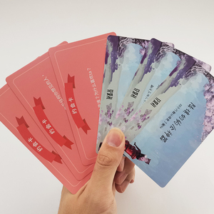 Tùy chỉnh thiết kế người đàn ông trẻ thế hệ <span class=keywords><strong>Z</strong></span> ngày bên uống nóng lên mối quan hệ bảng thẻ trò chơi tùy chỉnh dịch vụ in ấn - Product Image 4