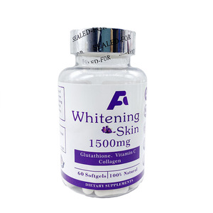Kapsul Kolagen Vitamin C Pil L-<span class=keywords><strong>glutathione</strong></span> Melindungi Kulit 1500mg Kapsul Pemutih Kulit - Product Image 1