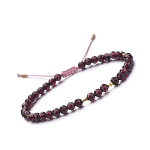 Cliobeads Miyuki Seed Bead distacer naturale 4mm rotondo sfaccettato Amazonite rosa quarzo acquamarina pietra con perline <span class=keywords><strong>bracciale</strong></span> regolabile - Product Image 3