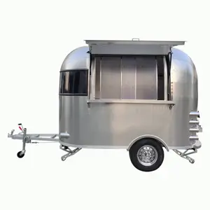 LIKE Mobile street shops mobile food vans mobile food trailer caravan for sale