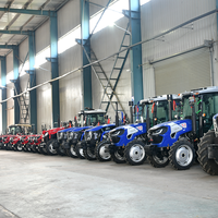 Tracteurs agricoles miniatures 4x4 20HP~230HP d'occasion, moteur japonais, machines agricoles, tracteur agricole pas cher à vendre