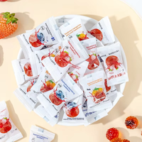 Boules d'aubépine fourrées, emballées individuellement, saveur fruitée, pour enfants et collègues, vente en gros