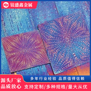 Plaque de mortier en titane-zirconium Taishengxin TSX-050 polie forgée pour l'industrie chimique, matériau de porte-outil EDC - Product Image 4