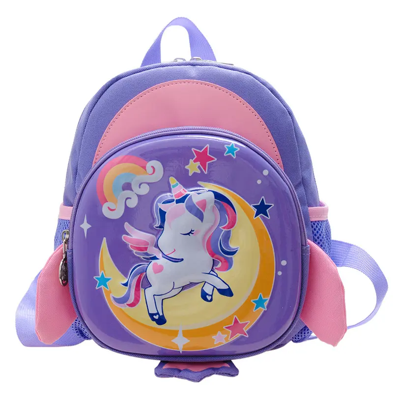 Small kids lost proof backpack children's school bag cartoon travelling out bag