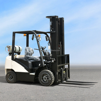 Chariots élévateurs diesel multifonctions Beiqiang CPD30 AWD Capacité tout-terrain Levage/chargement/déchargement Pneu pneumatique Fourche de 1220 mm