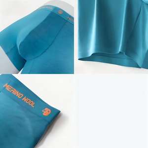 Caleçons Boxers Tricotés Mi-Hauts en Laine Mérinos pour Hommes – Chauds, Respirants, Anti-Humidité, Doux et Anti-Odeur – Vente en Gros - Product Image 2