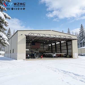 Garaje para Aviones con Estructura Metálica Económica, Sin Columnas, para la Industria Aeronáutica - Product Image 1