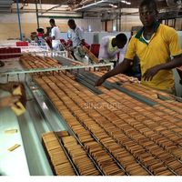 Fabricant de ligne de production de biscuits de taille moyenne de Shanghai, Biscuit mou et biscuit dur formant la machine, équipement de biscuit