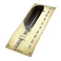 Ensemble de stylos plume classiques en métal, stylos plume promotionnels pour la calligraphie, stylos plume pour les affaires