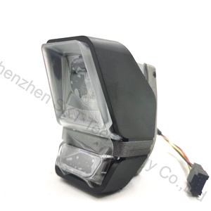 Pièces d'origine pour scooter, phare pour scooter électrique SAgway P65 P100S <span class=keywords><strong>P100</strong></span>, accessoires de phare avant pour trottinette électrique - Product Image 1