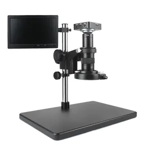 전자 납땜 120X 및 300X 38MP 현미경 카메라 USB LED 링 라이트 전문 수리를위한 1080P HD 디지털 현미경 - Product Image 1