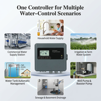 Contrôleur de pompe à eau automatique, boîte de commande intelligente pour pompe submersible, boîte de commande pour pompe de surpression