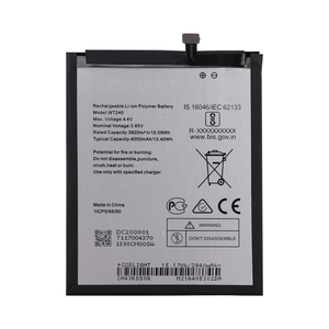 4000mAh Ersatz akku WT240 WT241 für Nokia 2.3 3.2 5.3 TA-1154 TA-1156 TA-1214 TA-1206 Lithium-Ionen-Akkus für Mobiltelefone - Product Image 1