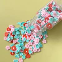 4 juillet Oncle Sam Chapeaux Polymère Argile Tranche Slime Remplissage Sprinkles Nail Art Charms