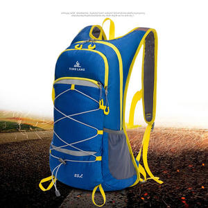 Sac à dos de vélo léger pour le plein air, course à pied sur sentier, marathon, randonnée, voyage, imperméable, fermeture éclair en nylon, sac d'hydratation pour le vélo - Product Image 2