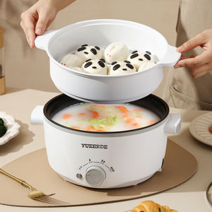 Olla Eléctrica <span class=keywords><strong>Instant</strong></span>ánea YUEDISI de Gran Capacidad, 3.8L, 220v/110v, Tipo Dividido, Cocina Rápida de Fideos, Sartén Eléctrica Antiadherente - Product Image 5