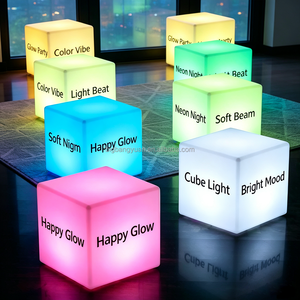 Customized Free Logo <strong>Light</strong> LED <strong>Cube</strong> Night <strong>Light</strong> with Remote Control Led <strong>Cube</strong> <strong>Light</strong> Led <strong>Cube</strong> Led Table Lamp Restaurant - Product Image 3