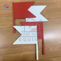 Drapeau en plastique durable pour saut d'obstacles équestres