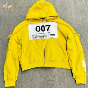 เสื้อมีฮู้ดสำหรับผู้ชายเสื้อ500GSM มีฮู้ดผ้าเกล็ดปลามีฮู้ดผ้าเกล็ดปลาปักลาย3D ได้ตามต้องการ - Product Image 1