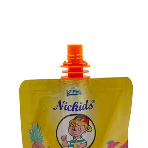 Pochette à bec réutilisable personnalisée sac à boisson de jus à position debout avec bec pour emballage alimentaire de compote de fruits liquide - Product Image 3