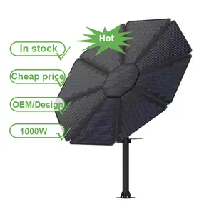 OEM tùy chỉnh thiết kế dễ dàng để cài đặt ngoài trời Hoa năng lượng mặt trời bảng điều khiển hướng dương năng lượng mặt trời hệ thống