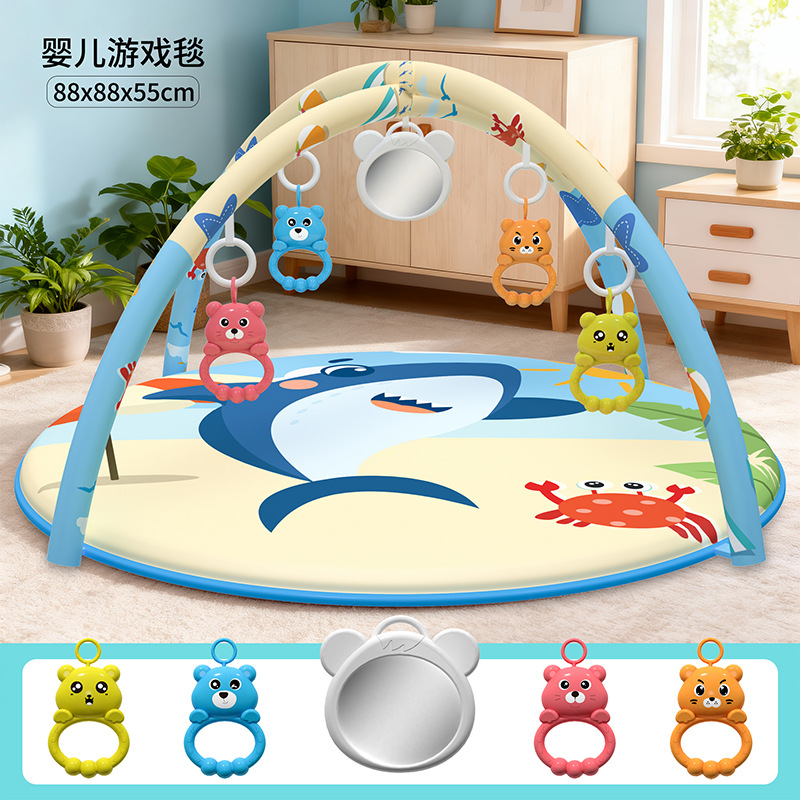 8725 shark baby blanket-english color box