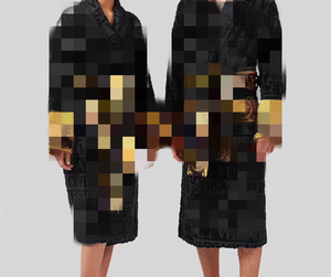 Accappatoio da <span class=keywords><strong>Donna</strong></span> di Lusso in Puro Cotone Jacquard <span class=keywords><strong>Pigiama</strong></span> Allure con Chiusura a Vita Elasticizzata Termico per uno Stile Estivo Notturno - Product Image 3