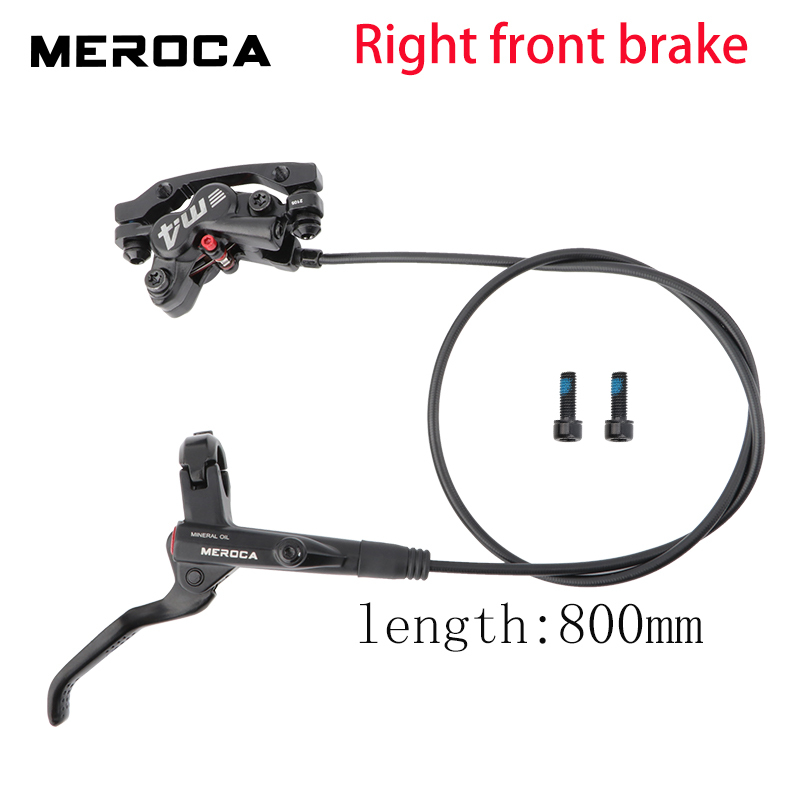 Black Right front brake