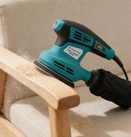 Ponceuse orbitale aléatoire électrique à vitesse variable 5 pouces 125 mm Power Action RS350 pour le ponçage du bois, la menuiserie et la finition de meubles
