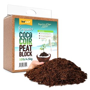 Nén tự nhiên phát triển vườn nồi trộn gạch khối Coco <span class=keywords><strong>pith</strong></span> - Product Image 2