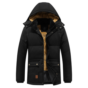 <span class=keywords><strong>Parka</strong></span> d'<span class=keywords><strong>hiver</strong></span> épaisse pour <span class=keywords><strong>homme</strong></span>, <span class=keywords><strong>grande</strong></span> <span class=keywords><strong>taille</strong></span>, avec doublure en fourrure, veste chaude, grandes poches, coupe-vent, vêtements d'extérieur, 6XL - Product Image 5
