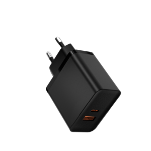 Tipo-c y USB a 45W 18W Enchufe DE LA UE Adaptadores de carga rápida Material de PC USB C Cargador de carga rápida portátil para iPhone 17 16 - Product Image 6