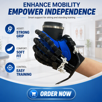 Gants robotiques LeYiDi (matériau de plongée Superbier) pour rééducation électrique, exercices des doigts en cas de paralysie post-AVC, ISO LYD-JX-101
