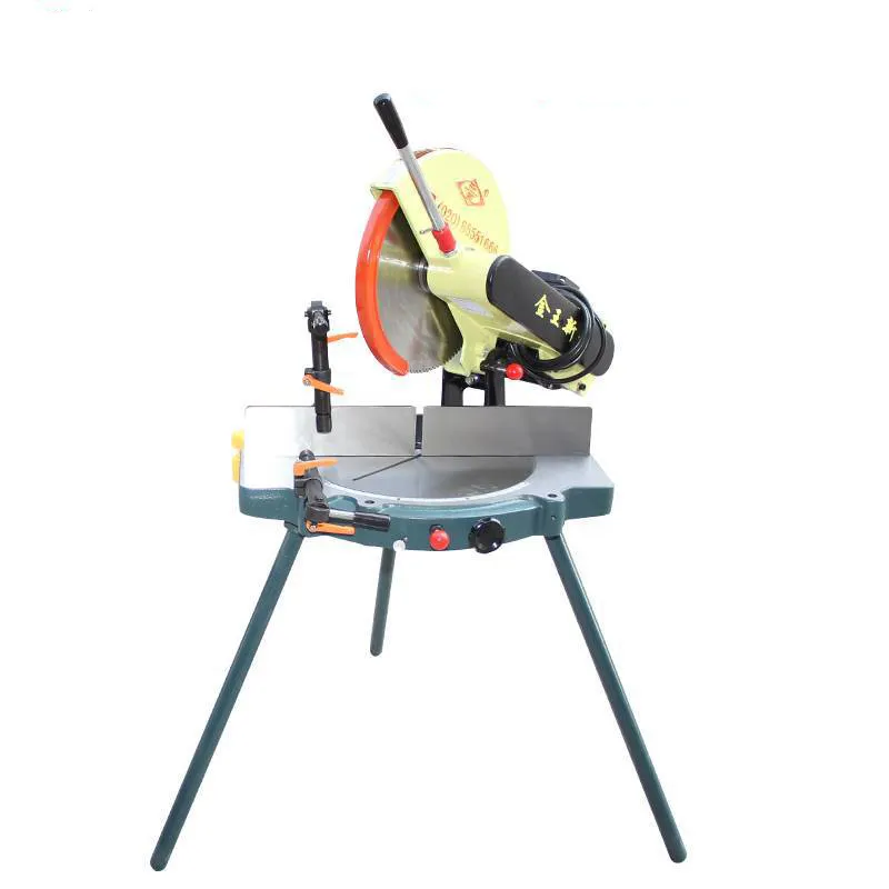 Machine de découpe de scie rotative de précision 12 ''14'' pour fenêtre en aluminium et en bois