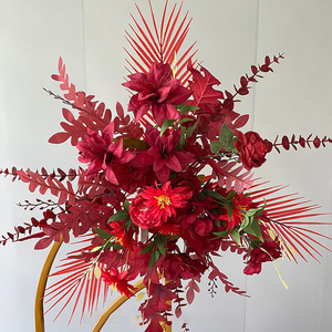 Ramo de flores artificiales de seda Rosa de tallo largo de 9 cabezas, hogar realista, boda, Día de la madre, Pascua, Navidad, graduación, novedad - Product Image 5