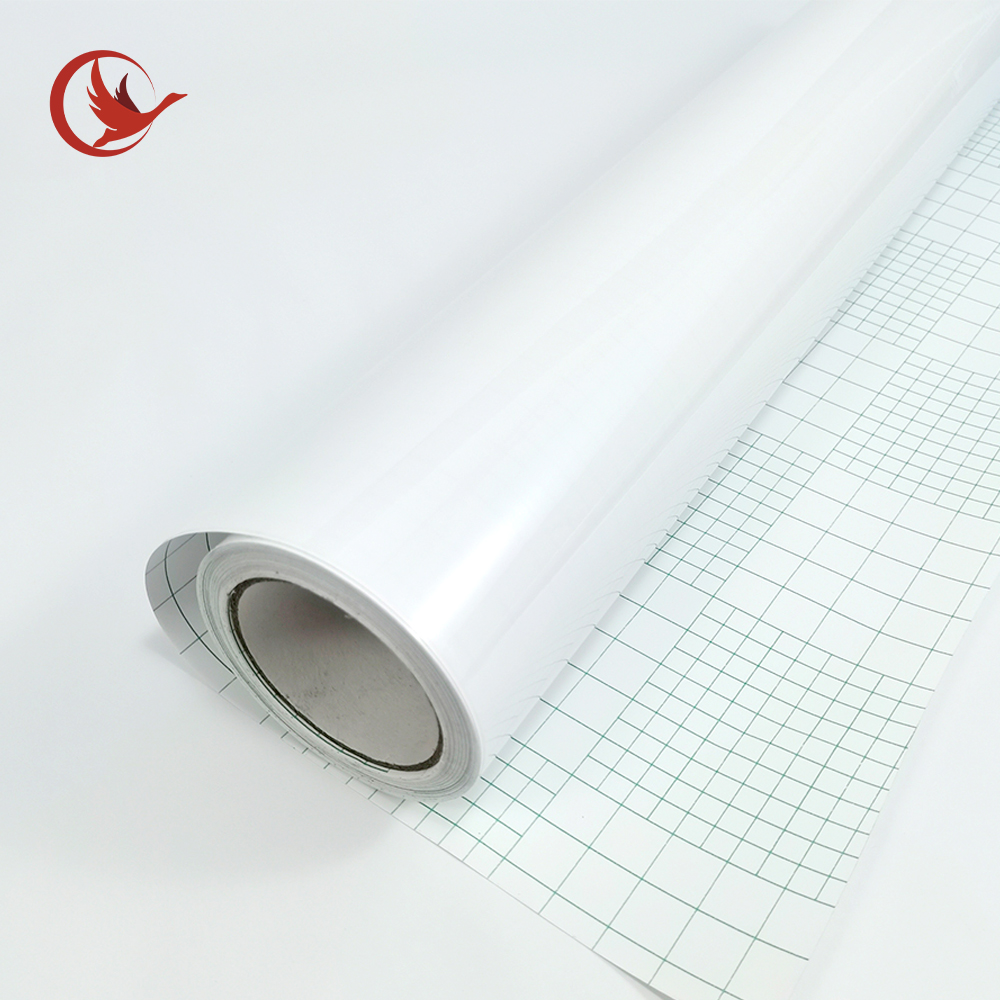 Hot Sale Self-Adhesive Protective Glossy Cold Lamination Film PVC Transparent Waterproof Decorative Soft Plastic Packaging Film