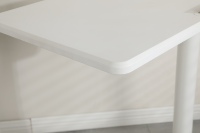 Bureau debout ADA en MDF avec vérin à gaz, pliable, mobile, à roulettes, double face, hauteur réglable à 90 degrés pour usage domestique ou professionnel