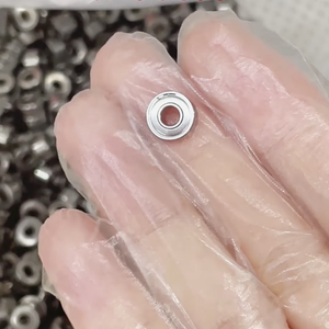 Roulement à billes en céramique R188 à gorge profonde avec billes en céramique ZrO2/Si3N4, utilisé pour les fidget spinners et l'équipement dentaire - Product Image 2