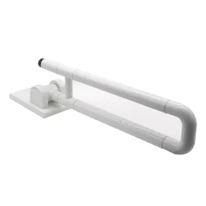 Custom ABS Swivel Grab Bar For Disabled Handle For Handicapped Folding Handrail Design Grab Rail