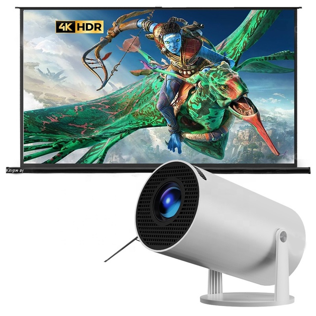 Portable HY300 RK3326 MINI Projector Android Smart Projector 5G WIFI 1+8GB 4K Home Theater Business Office Education Projector