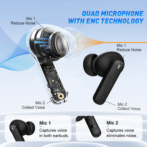 ENC搭載インナーイヤー型TWSゲーミングイヤホン <span class=keywords><strong>Bluetooth</strong></span> 5.3 HiFiサウンドイヤホン - Product Image 5