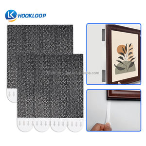 Bande adhésive auto-agrippante de qualité industrielle à double verrouillage, tête de champignon, pour accrocher des images - Product Image 1