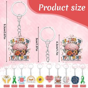 In Stock Small Size Lightweight Scratch Resistant Acrylic Keychain Charm Pendant <b>Key</b> <b>Holder</b> Acrylic Keychain - Product Image 4